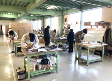 福井県初！！『家具製作手加工3級』の技能検定試験を開催しました。
